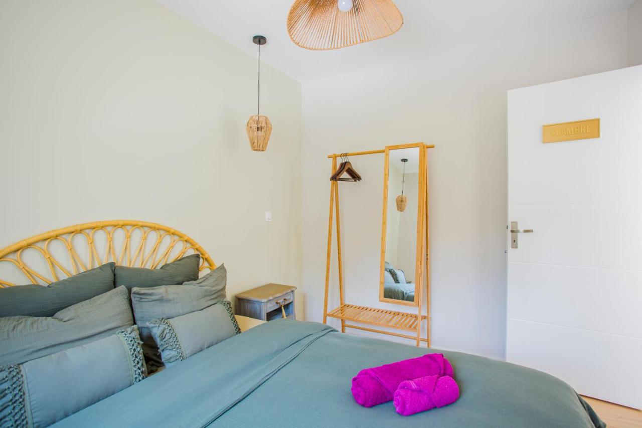 Ideal Pro & Couple - 2 Logements Theme Boho Chic Rdc & Dandy 1Er Etage - Quartier Calme - Jardin - Wifi Hd - Smart Tv - Parking Gratuit - Proche Centre & Transports - Ask Home Valenciennes Bagian luar foto