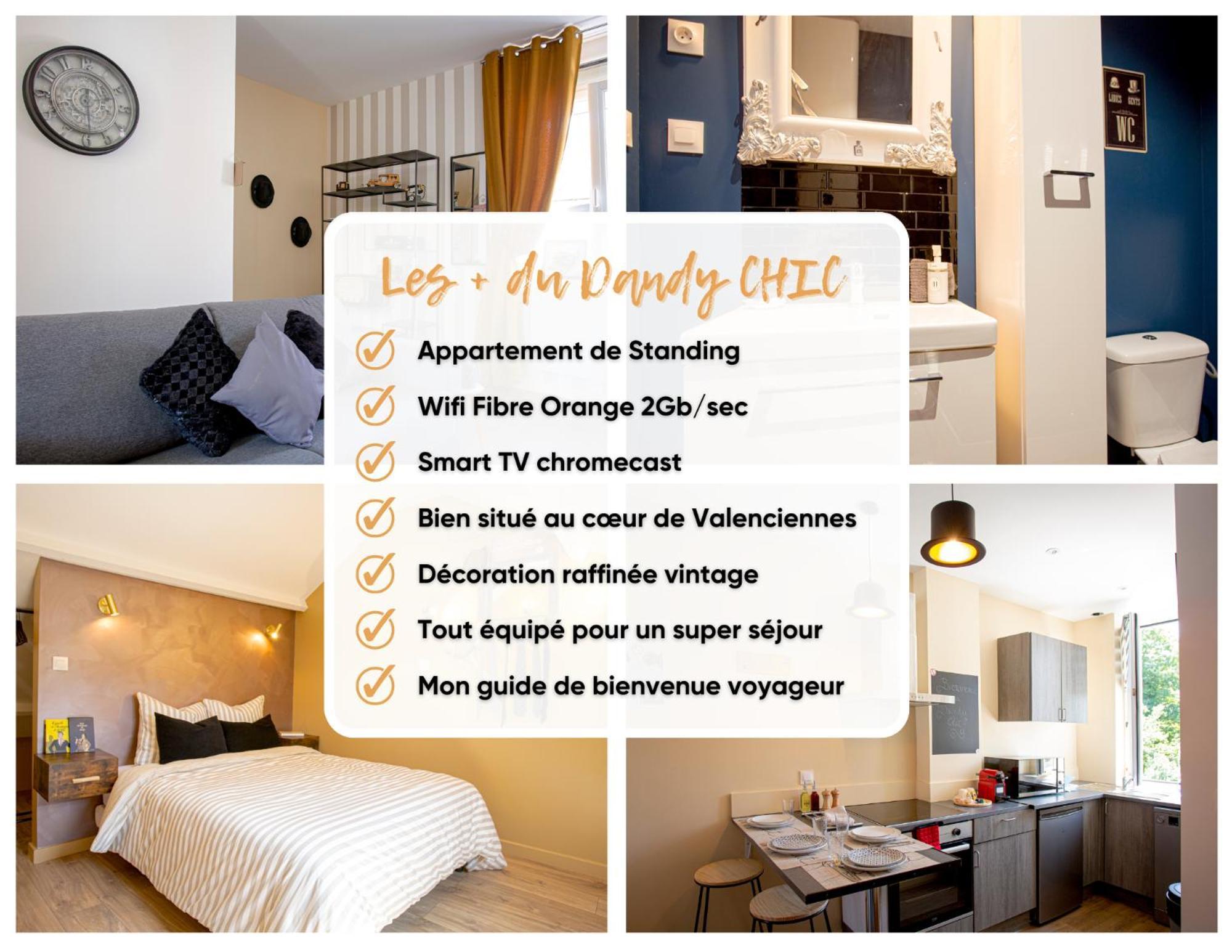 Ideal Pro & Couple - 2 Logements Theme Boho Chic Rdc & Dandy 1Er Etage - Quartier Calme - Jardin - Wifi Hd - Smart Tv - Parking Gratuit - Proche Centre & Transports - Ask Home Valenciennes Bagian luar foto
